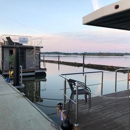 Hausboot Fjord Aries Mit Dachterrasse In Schleswig Hotel Eksteriør billede