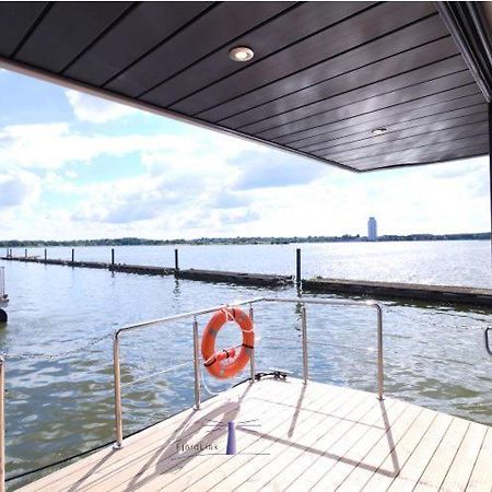 Hausboot Fjord Aries Mit Dachterrasse In Schleswig Hotel Eksteriør billede